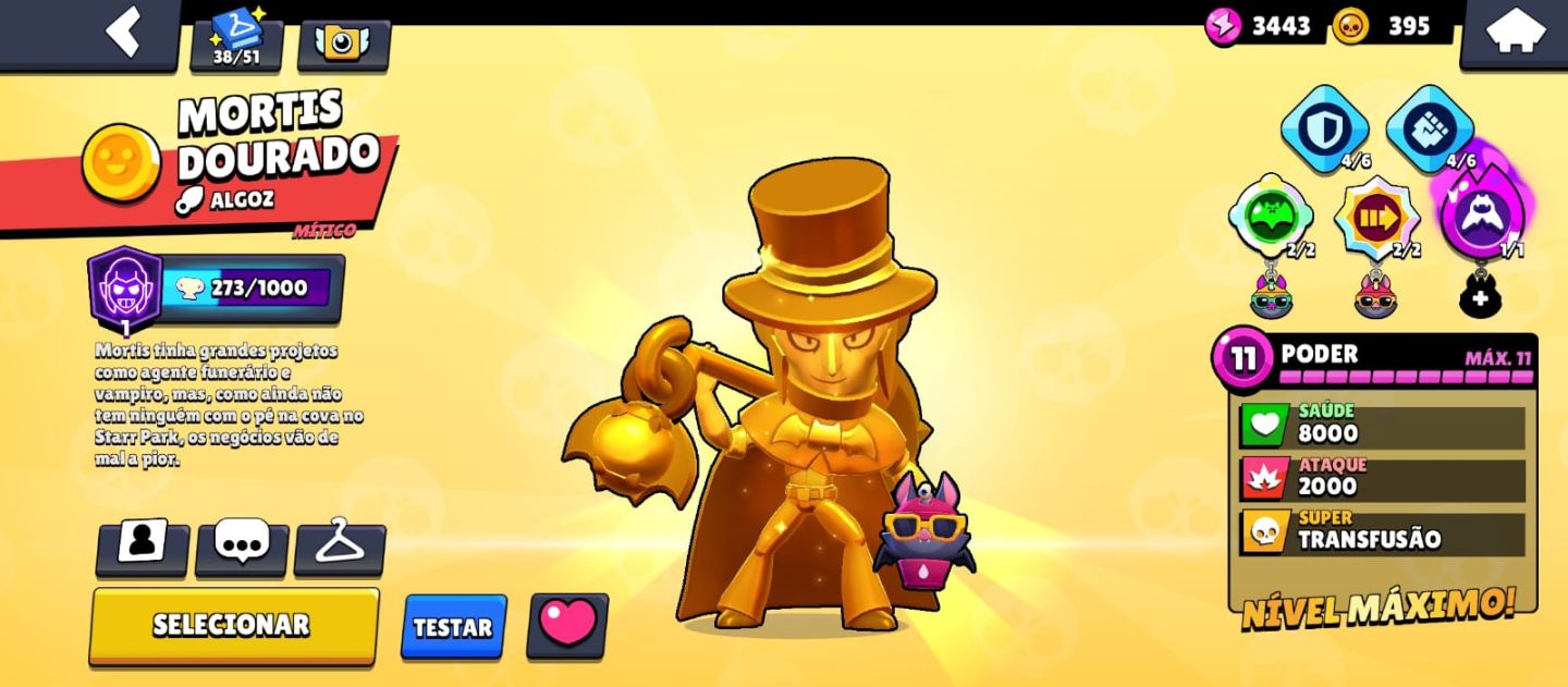 CONTA BRAWL STARS COM 8 BIT VIRUS E ANTIVIRUS