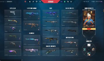 Conta Valorant | Diversas Skins Premium