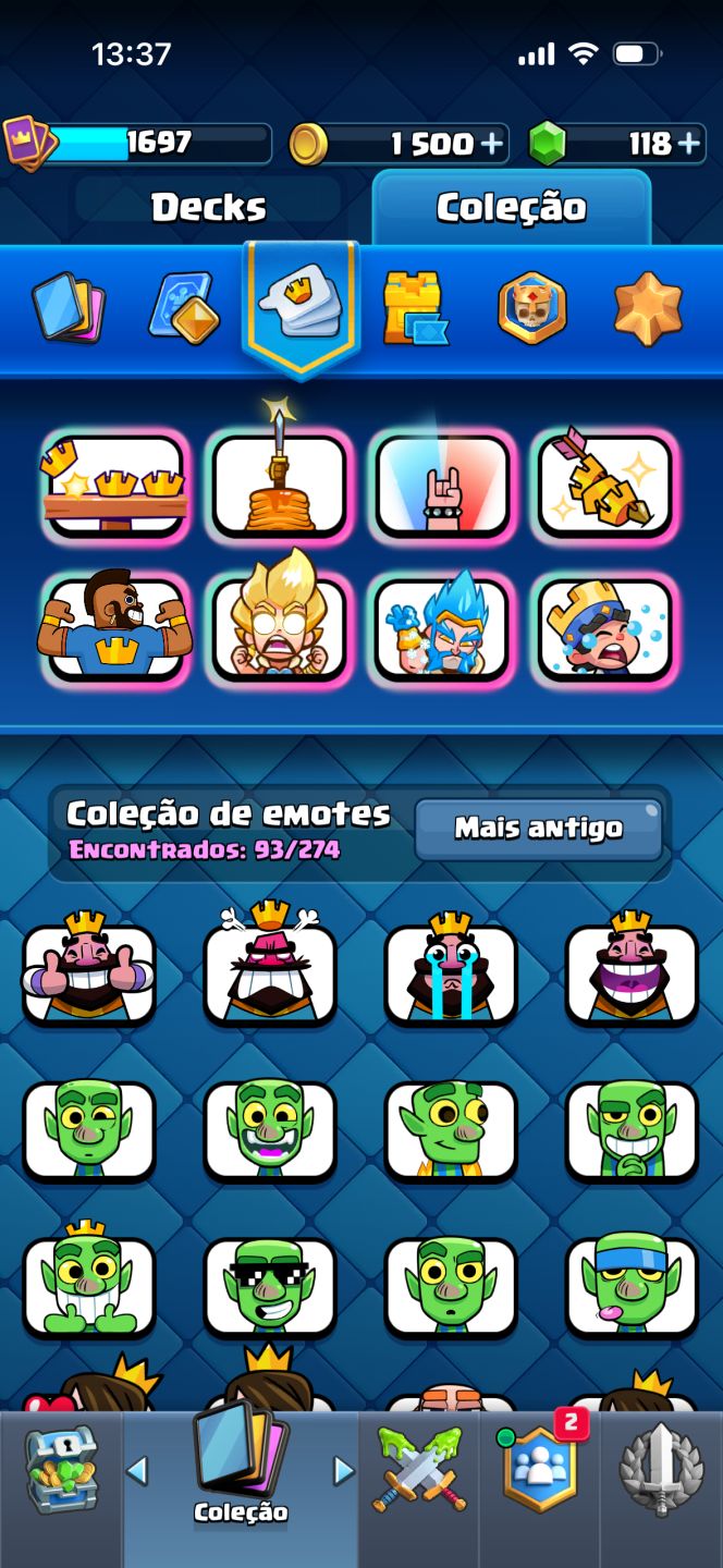 Conta muito boa de Clash Royale