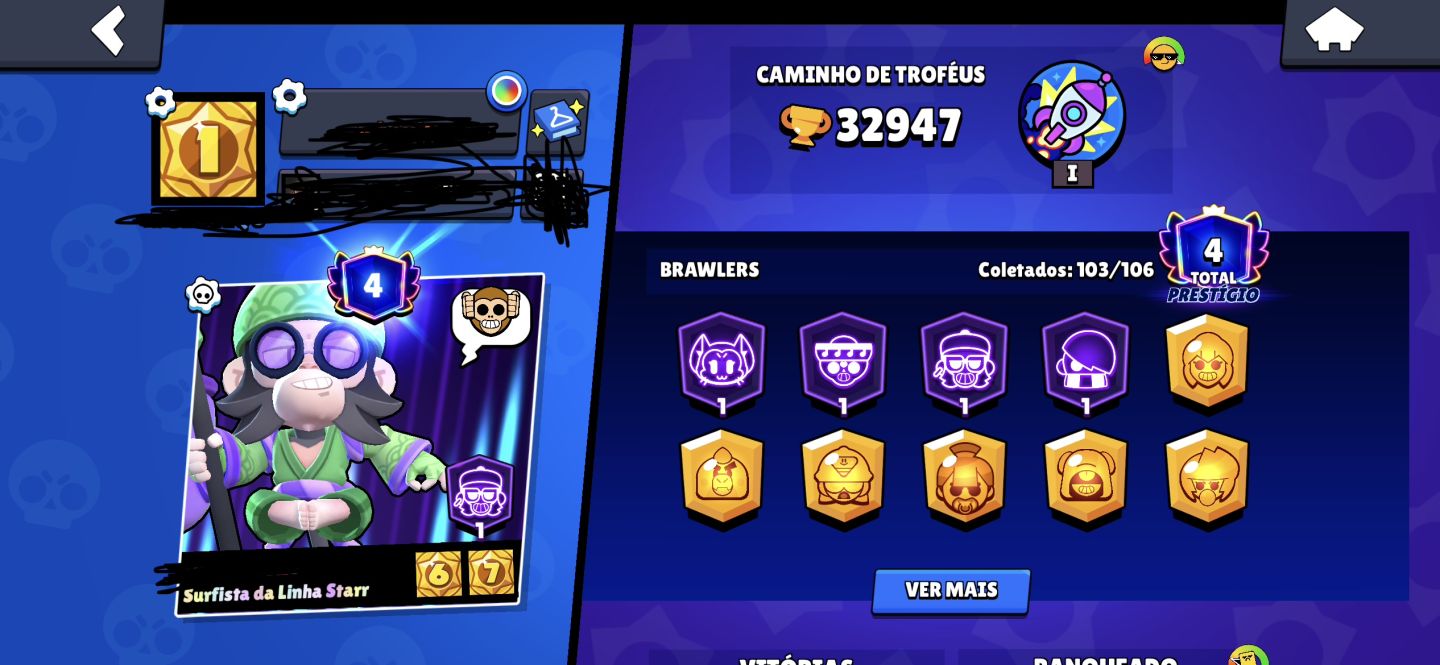Brawl Stars +2 brindes (A mais barata da plataforma)