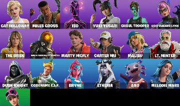 Conta Fortnite 31 Skins Candy Axe + Ghoul Trooper Full Acesso