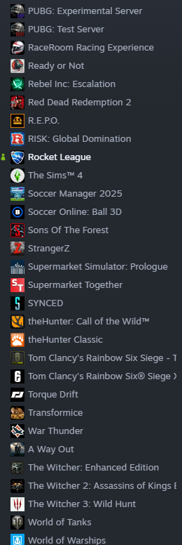 CONTA STEAM HIGH-END | EA FC 26 + Space Marine 2 + CS2 Prime (Global)