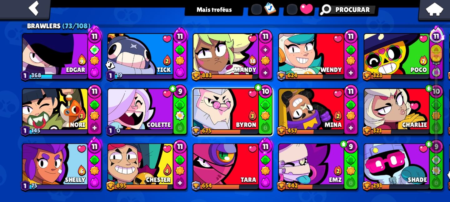 CONTA DE BRAWL STARS À VENDA!