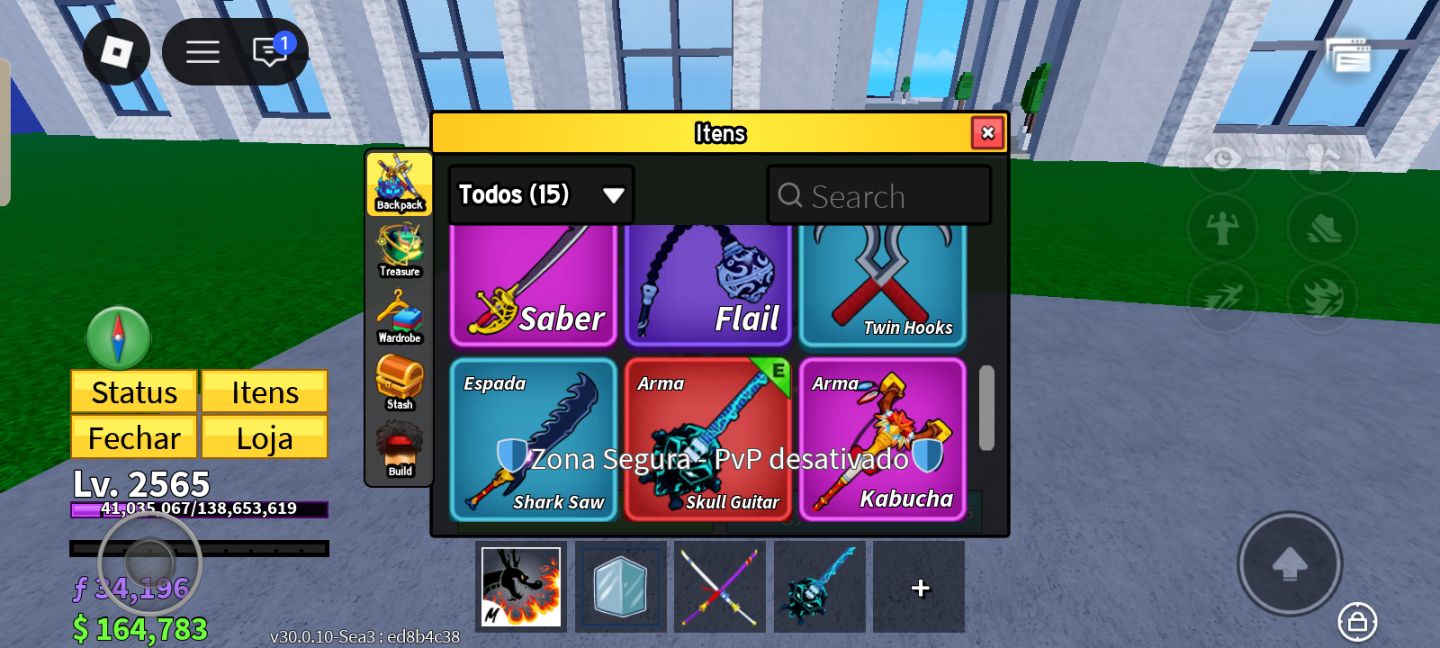 Conta de Roblox full no blox frutis