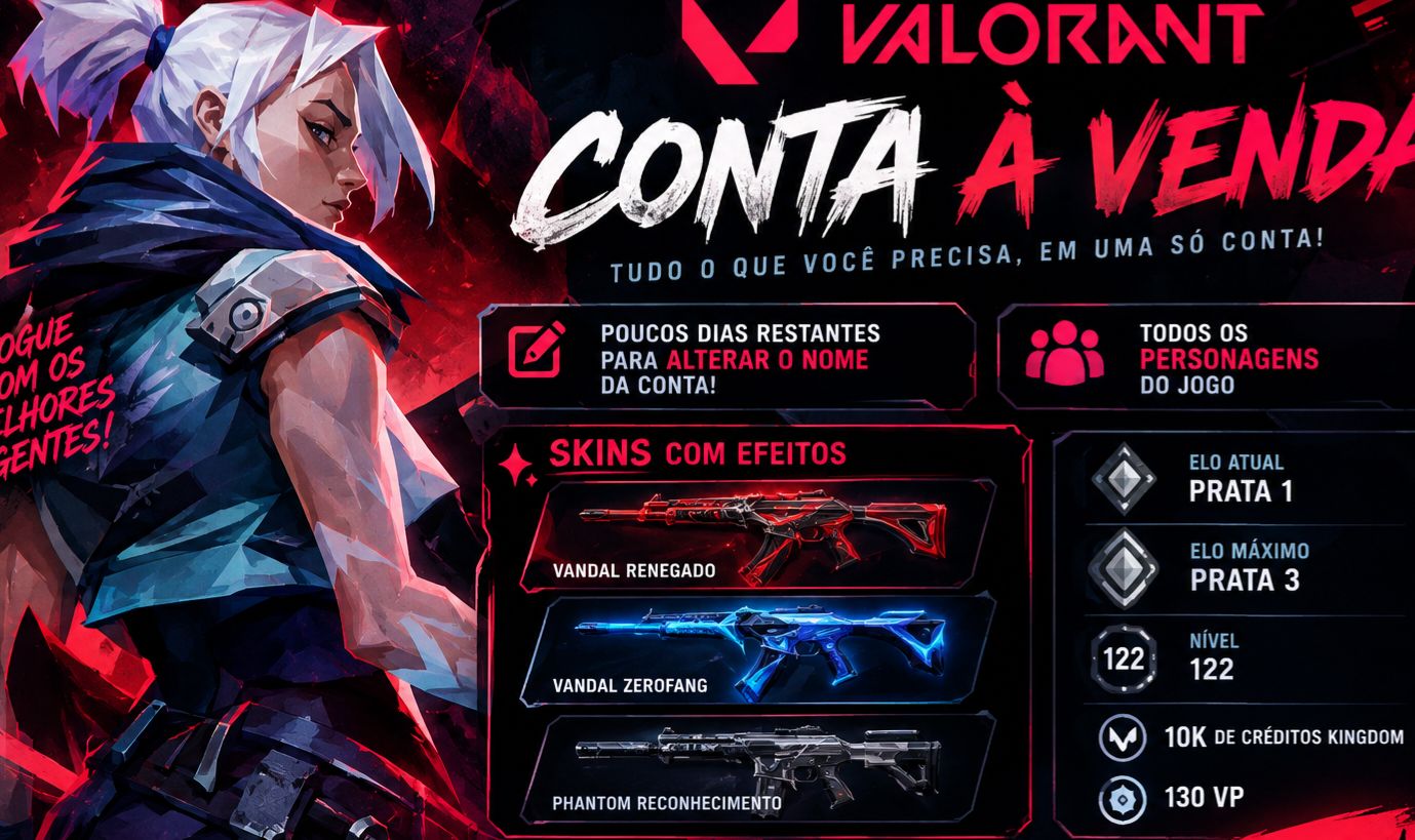 Conta de valorant