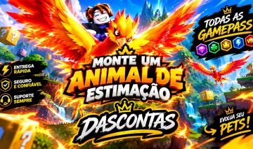 Ride A Pet - Montar um Animal de Estimação - Todas as Gamepass 50% Off