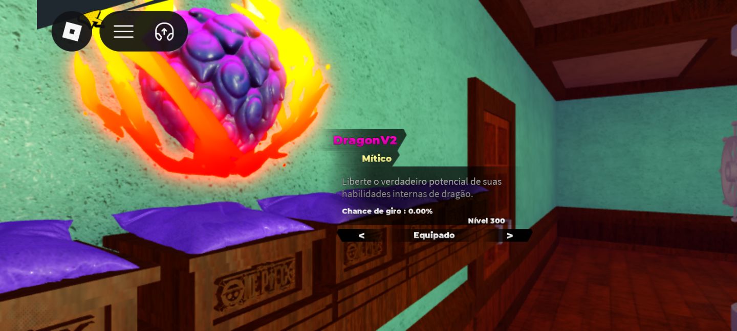 Fruit battlegrounds contas LV 300
