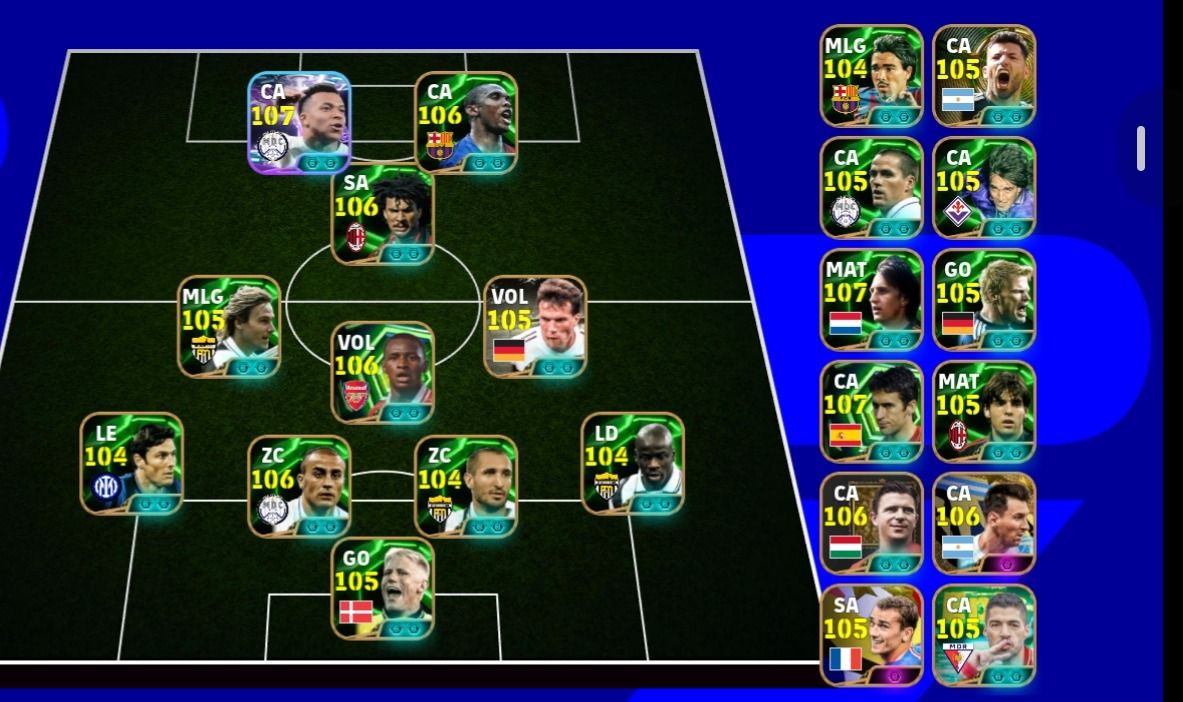 CONTA DE EFOOTBALL 3274
