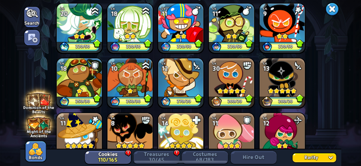 CONTA AVANÇADA COOKIE RUN KINGDOM