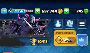 Conta Clash Royale/ Nvl 14/ 11k troféus