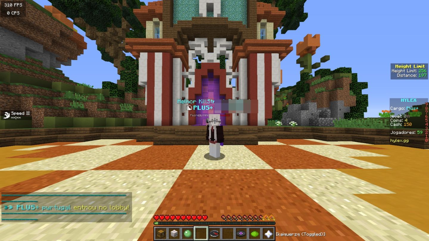 CONTA MINECRAFT FULL ACESSO COM VIP ULTRA E PLUS + NO HYLEX