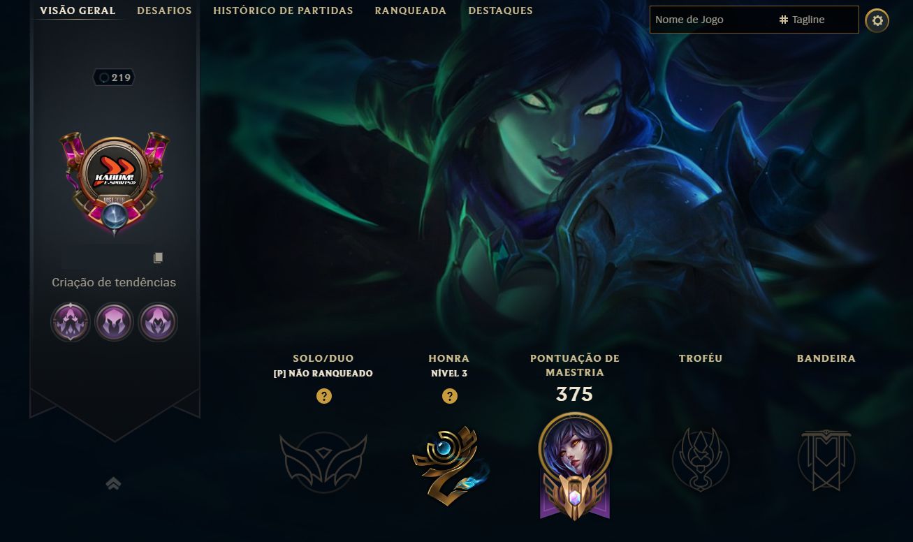 [ACESSO IMEDIATO] Ranked Open 189 Skins 150 Campeões