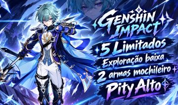 Genshin Impact - Lohen Ayato Venti Cyno e Outros