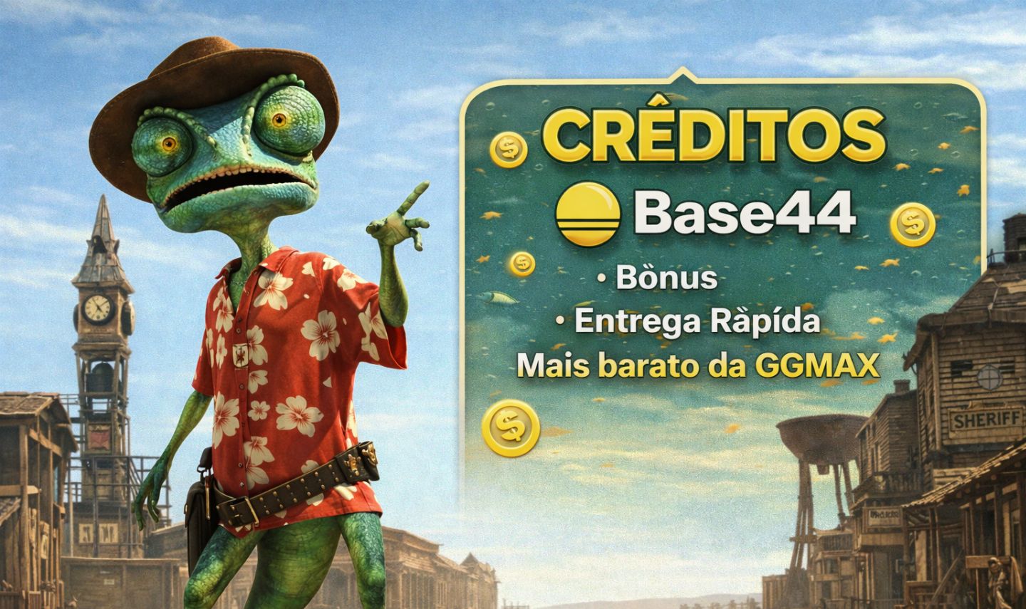 BASE44 - CRÉDITOS DIRETO NA SUA CONTA - MELHOR PREÇO