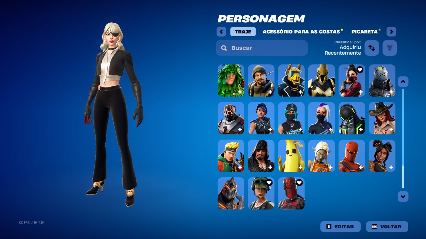 Conta de fortnite rara COM 3200 V BUCKS