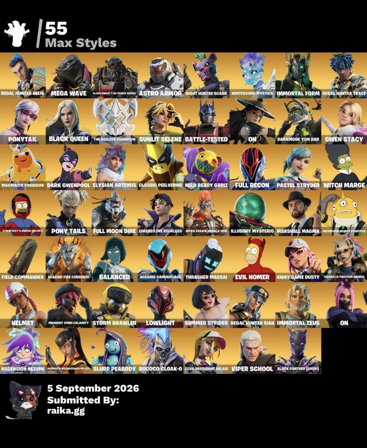 CONTA DE FORTNITE COM 168 SKINS 265 PICARETAS E SKINS COMO LARA CROFT