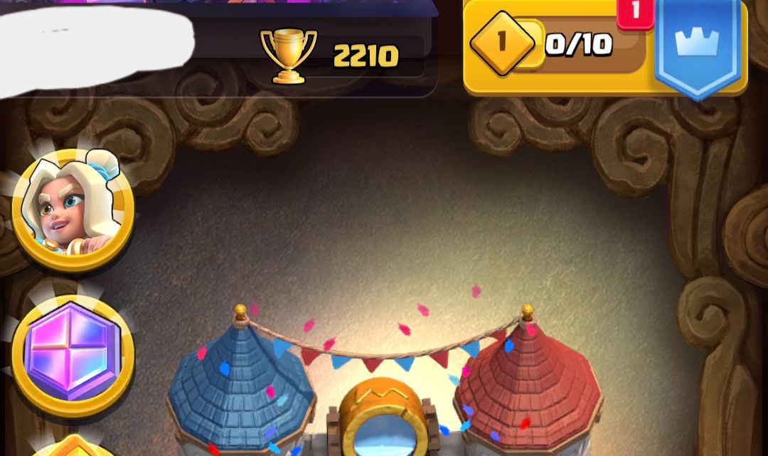 Conta Clash Royale Arena 7 2200 Troféus