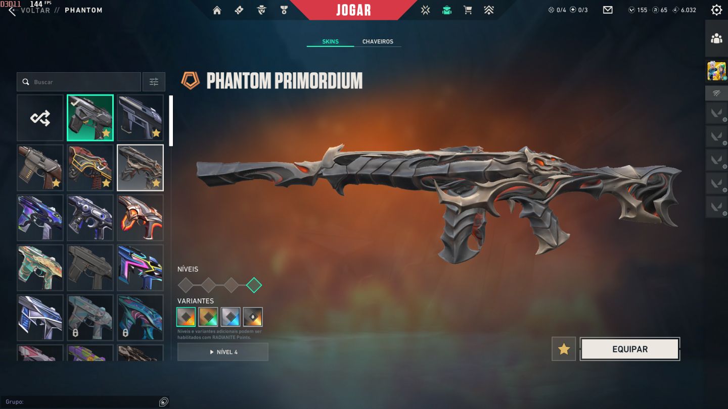 CONTA VALORANT | ASCENDENTE 2 | +R$ 3.052 INVESTIDOS | MUITAS SKINS