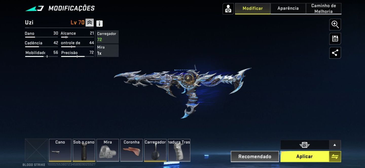 Conta de Bloodstrike. lv50 com skins eternas e ultras