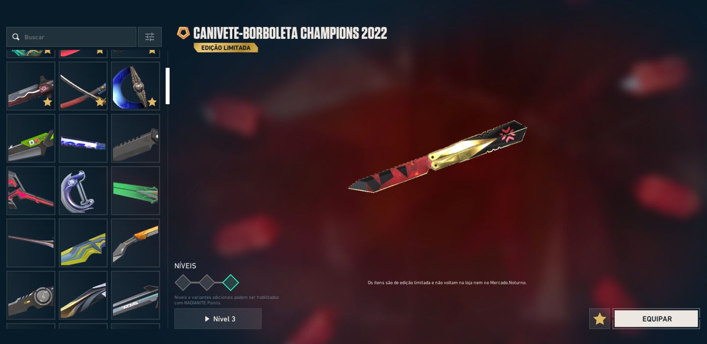 VALORANT | 200+ SKINS | 25+ FACAS | CHAMPIONS + VCT LOCK//IN | CHAVEIROS IMORTAL