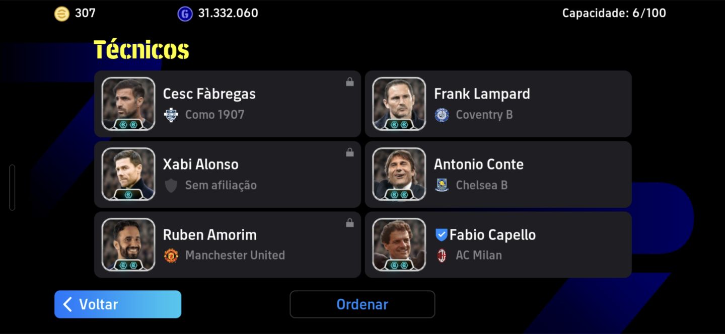 Conta efootball full