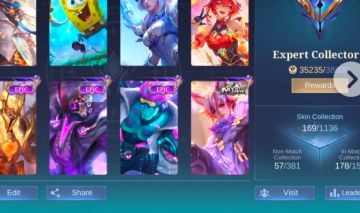 Conta sortida mobile legends a venda
