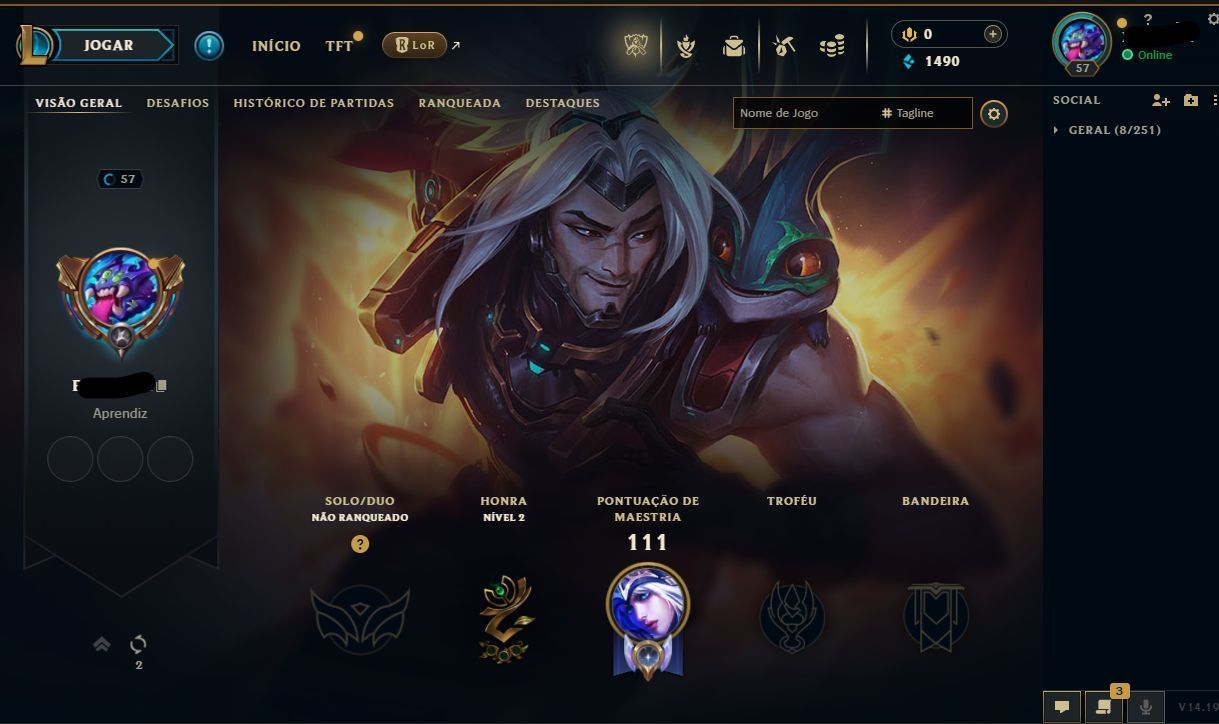 13 SKINS 38 CHAMP | LEVEL 57 UPADA A MÃO | EX PRATA | SEGURA + GARANTIA