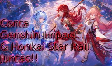 Conta HoYoverse | Genshin & HSR | YAE MIKO+ODETTE 20+T5 | HIMEKO E1S1 + 20+T5