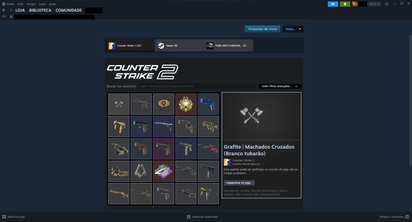 Conta CS2 (28K PREMIER)