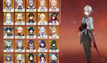 Conta endgame Genshin impact - ar60 SERVER AMERICA