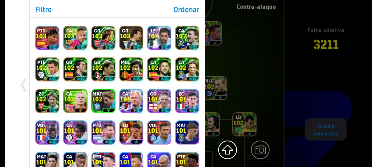 CONTA FULL EFOOTBALL! GUILLIT,CR7 MESSI RARO ,ENTRE OUTROS!!!