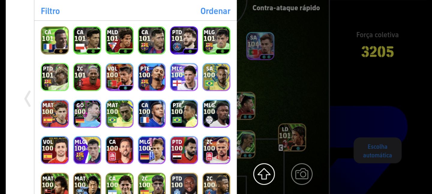 Conta de efootbol
