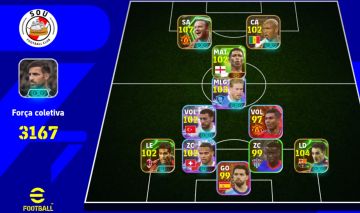 Conta efootball com Wayne rooney infiltração