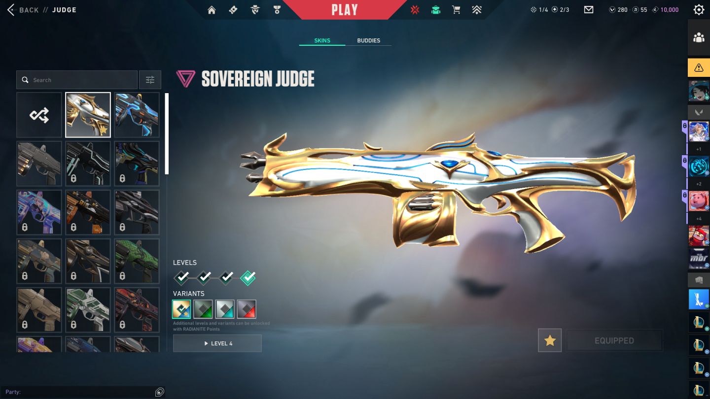 CONTA SERVIDOR EUW VALORANT