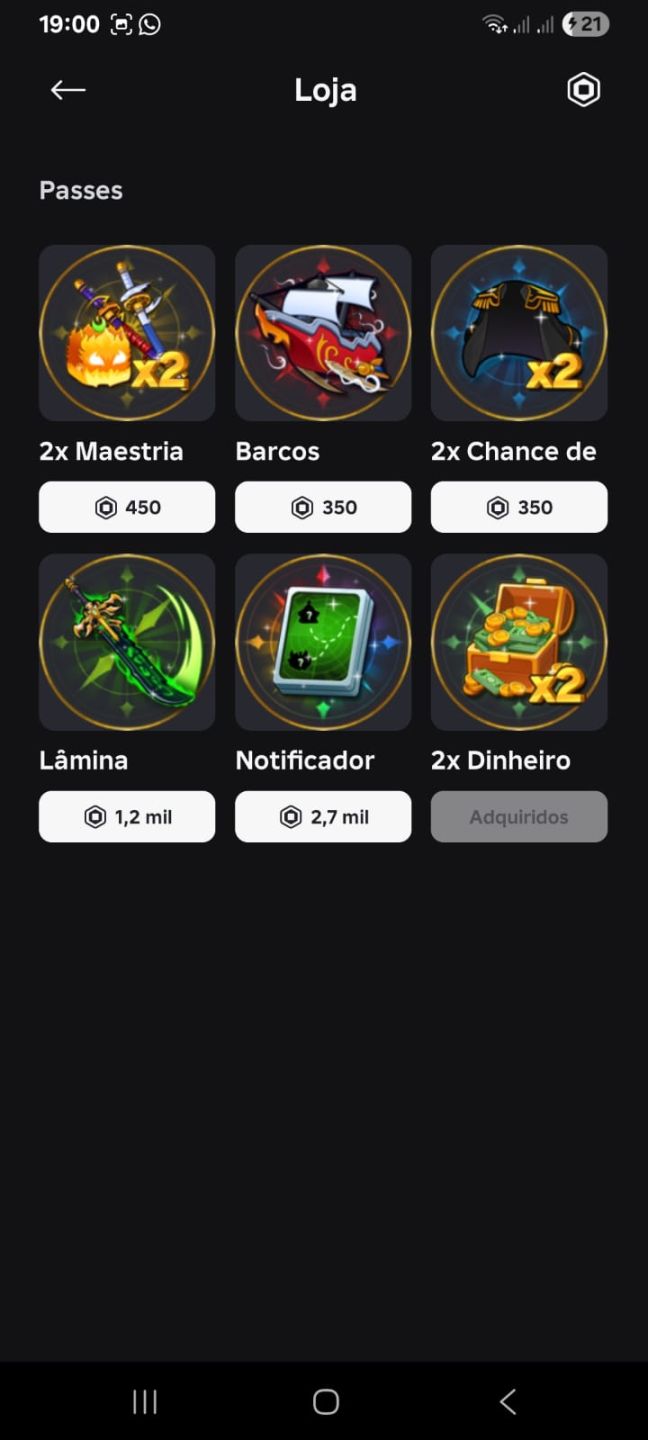CONTA DE ROBLOX GEMADA