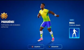 CODIGOS VIVO VINI JR X FORTNITE EMOTE BAILA!