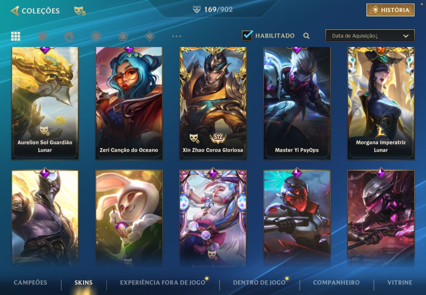 Conta Wild Rift Main sup/mid fadinha com bordas + conta lol Ahri lenda ascendida