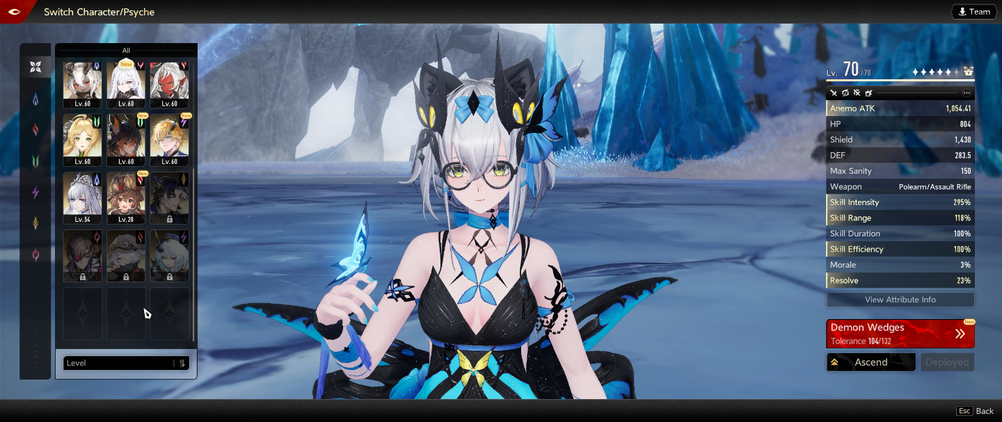 Conta Duet Night Abyss Com Skins