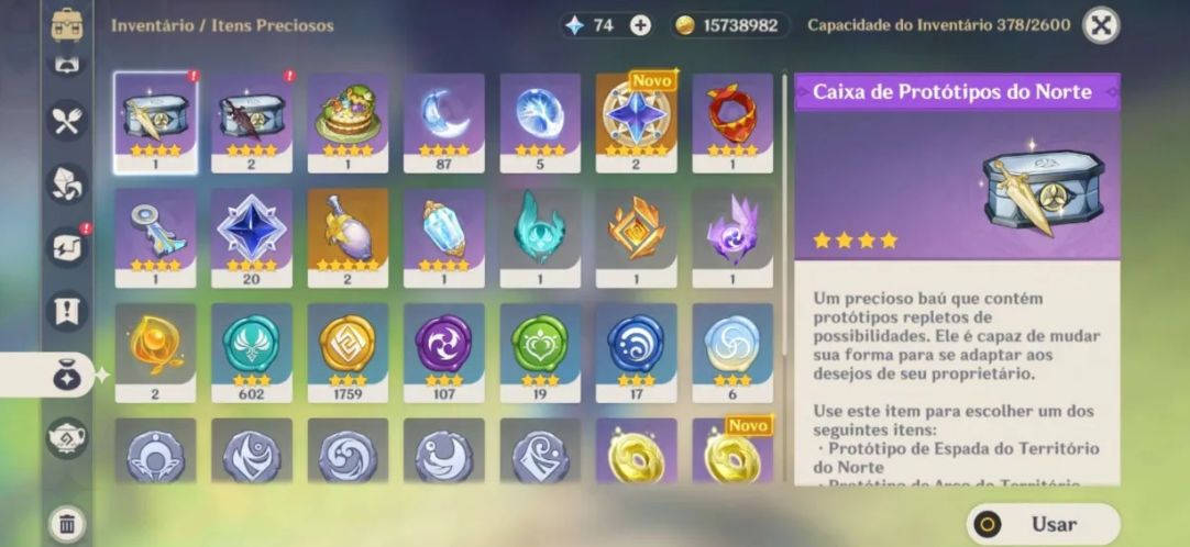 Conta genshin Furina, Neuvillette, Lauma ar50 pouco explorado, 5 star pick dispo