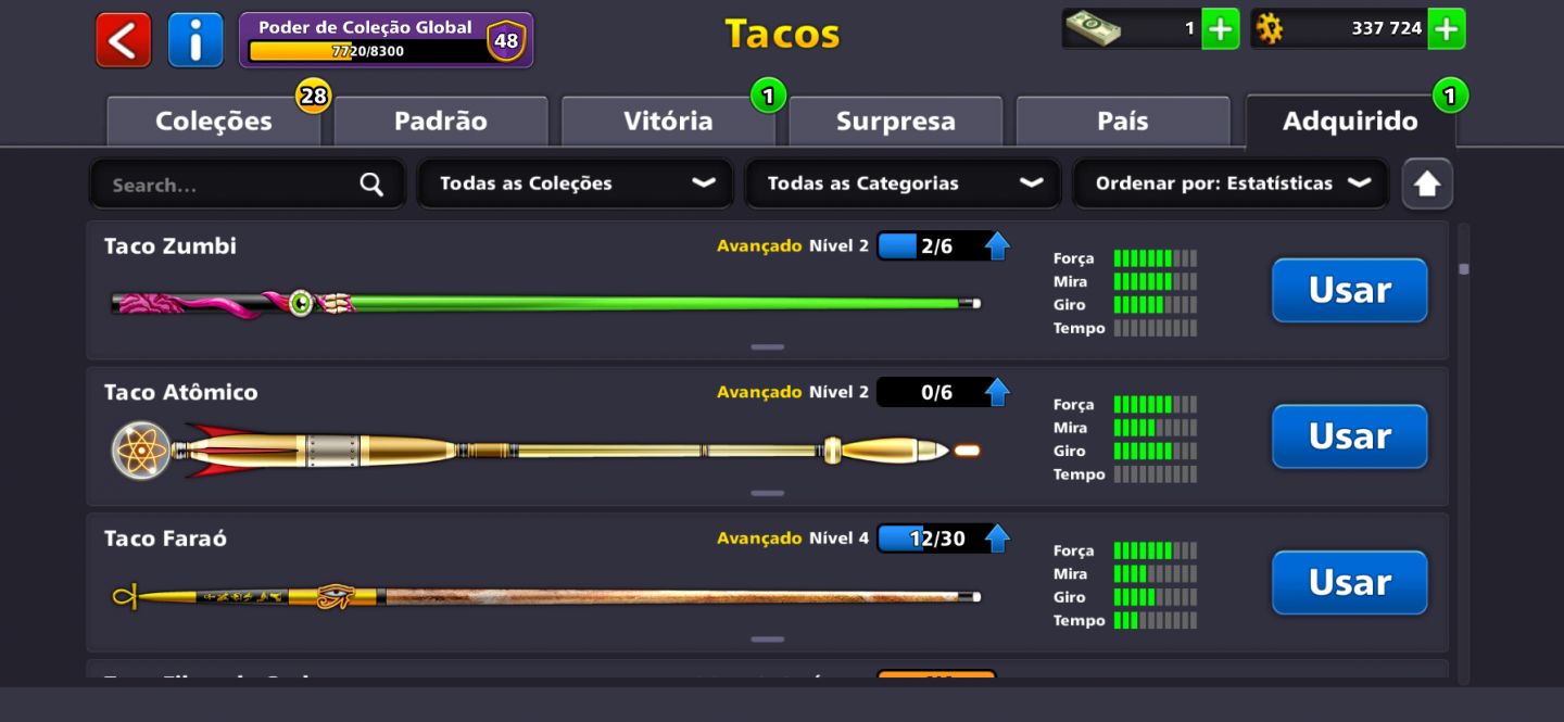 Conta 8 ball level 52