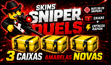 SKINS SNIPER DUELS | DUELOS DE SNIPERS + CAIXAS+ ENTREGA RÁPIDA