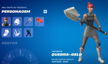 CONTA FORTNITE BASICA, LIDER DA EQUIPE AZUL