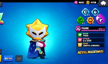 CONTA DE BRAWL STARS 40K DE TROFÉUS