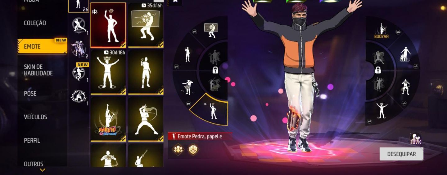 Conta level 52 com mais de 100 peita com punho gemada e simples