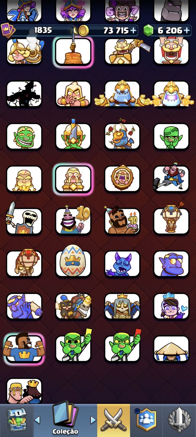 Conta de Clash Royale nível 16!!