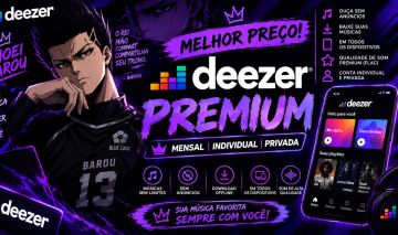 Deezer Premium 30 Dias | Entrega Automática
