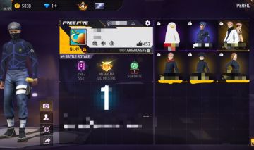 Conta de Free Fire pra sair rápido