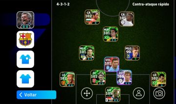 Conta efootball top, antiga boa pra amassar seus amigos com várias lendas