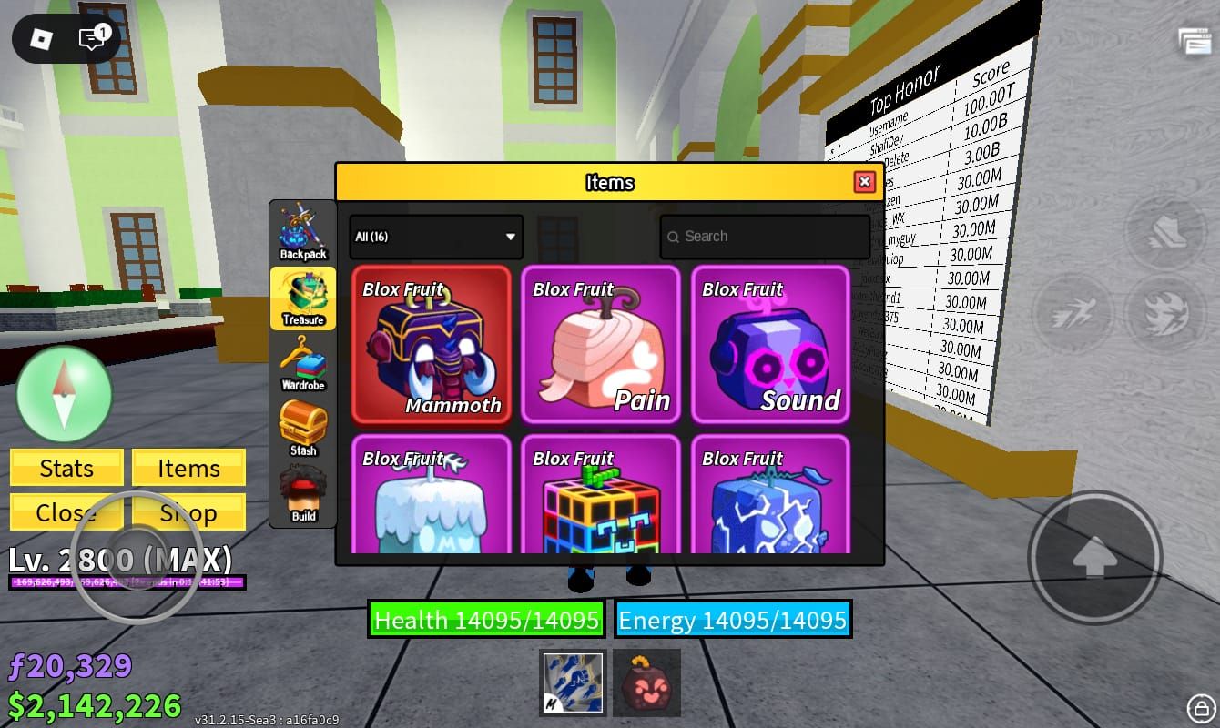 CONTA blox Fruit 2025