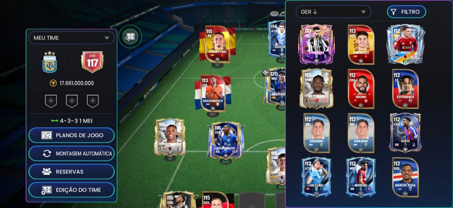 Conta de fifa rara e boa Ger 117